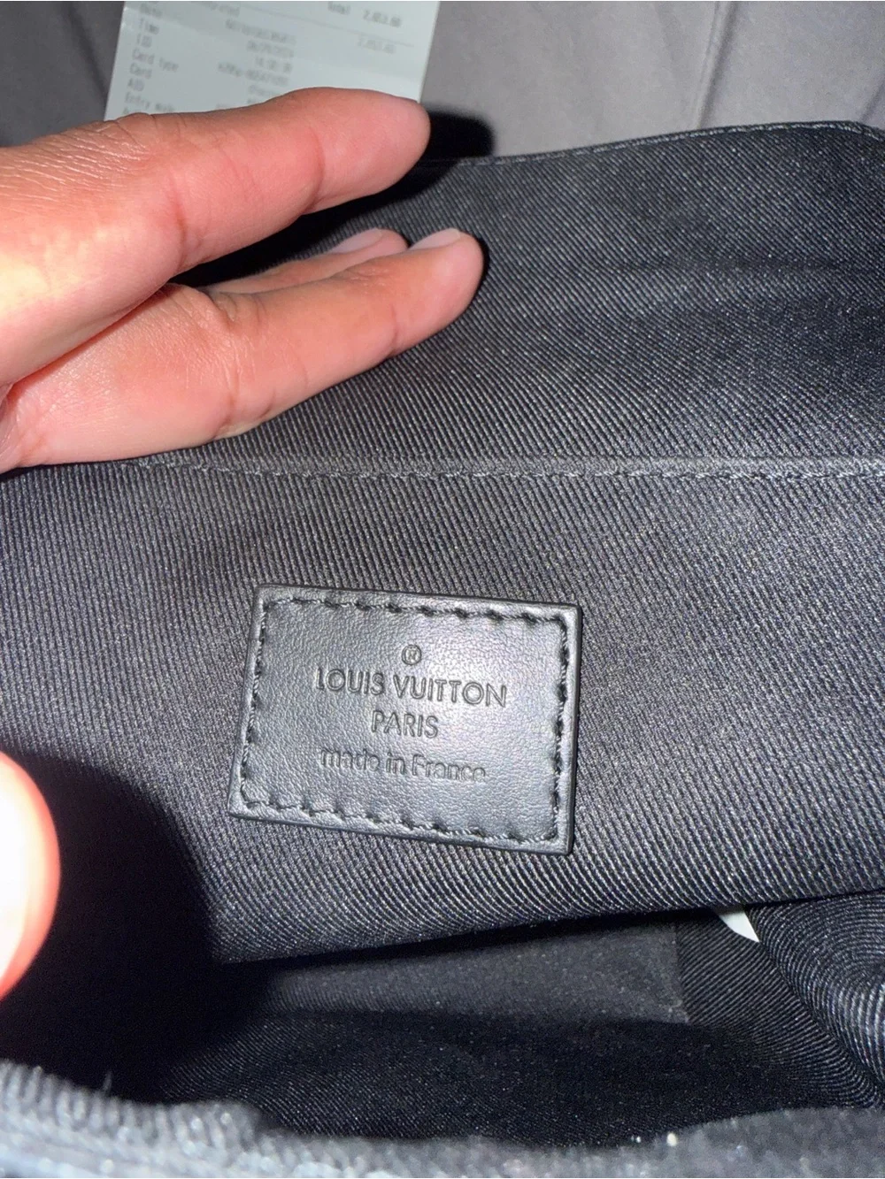 Louis Vuitton Black Monogram Canvas Nano Steamer